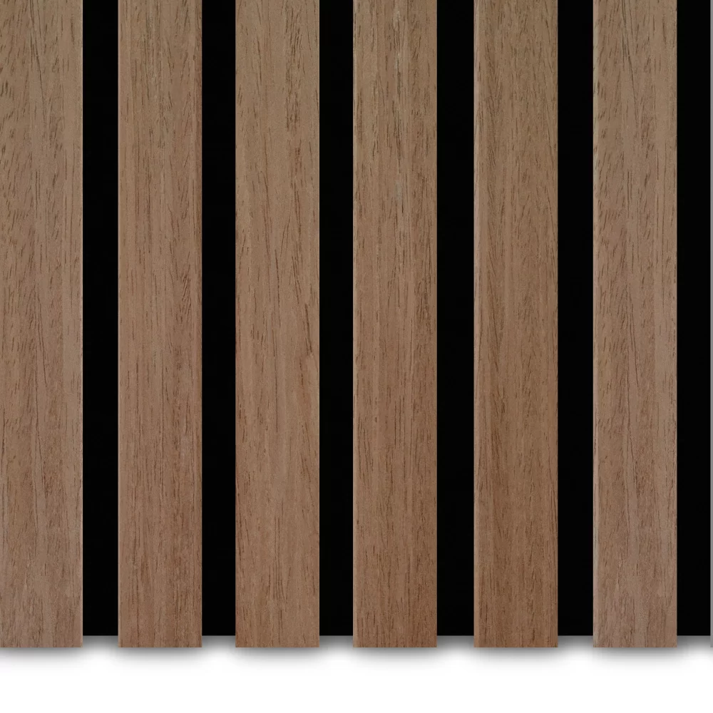Akupanel wandpaneel eiken mokka sample
