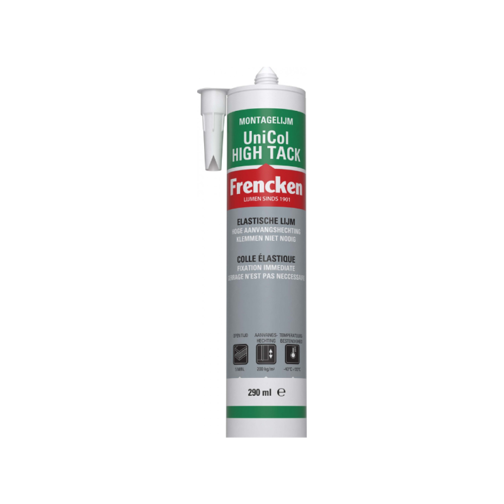 Frencken montagelijm unicol high tack 290 ml