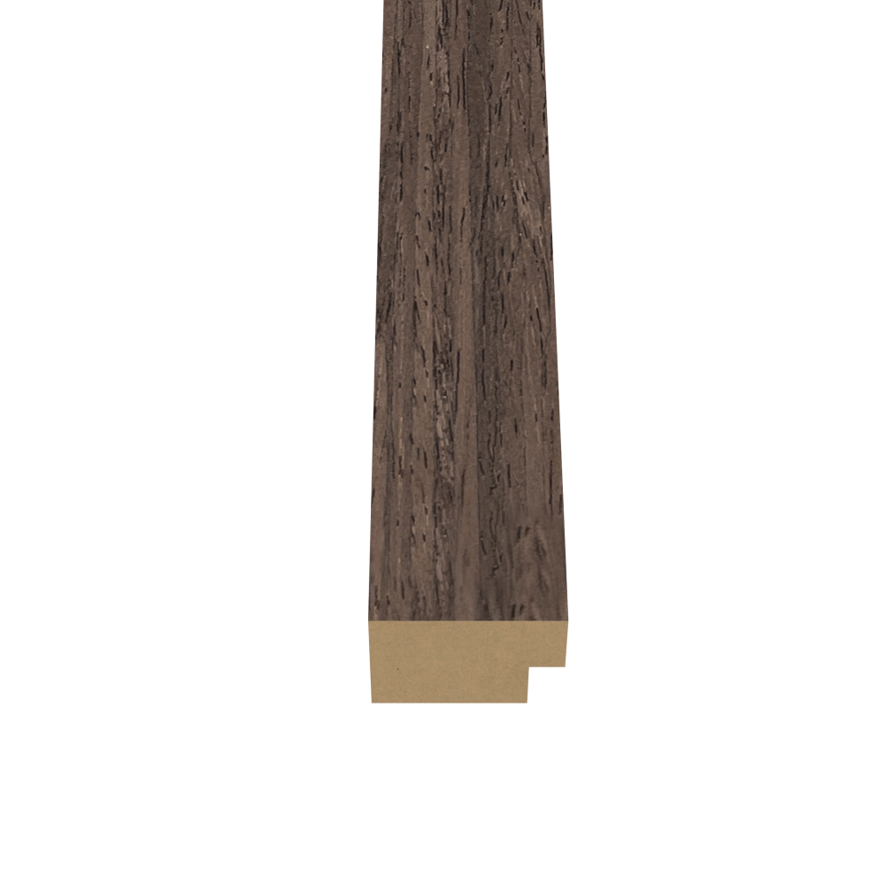 Eindlat 270cm dark walnoot