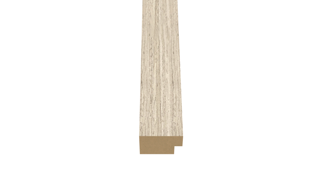 Wandpaneel eindlat 270cm light naturel eiken