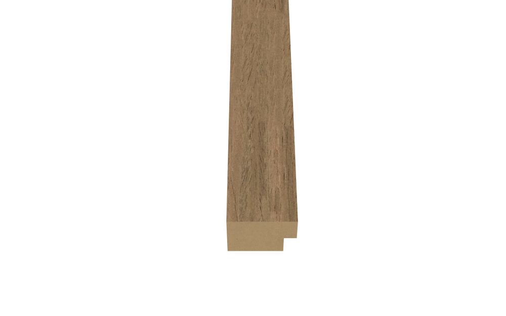 Wandpaneel eindlat 270cm light mokka eiken